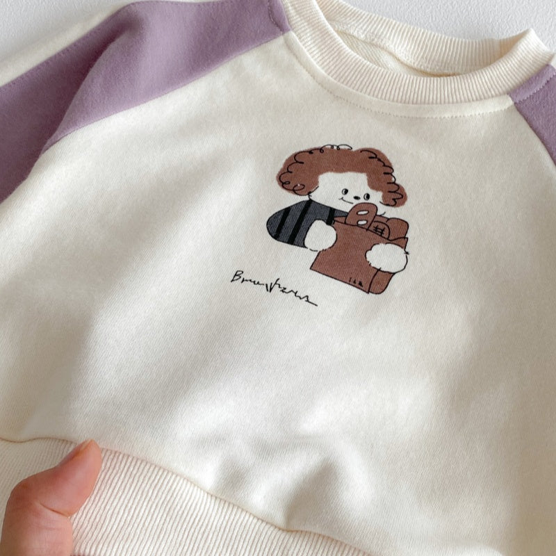 【BABY&KID】カートゥーンカジュアルセットアップSK092708