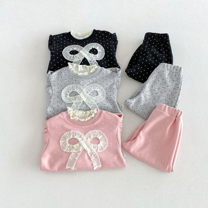 【BABY&KID】ドットフリルセットアップSK106612