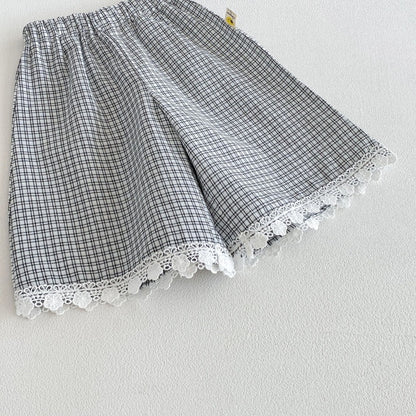 【BABY&KID】夏新作チェックセットアップSK105803