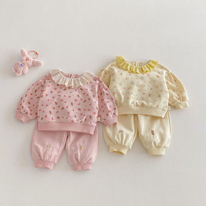 【BABY&KID】総柄ベアプリントプルオーバーSK103519