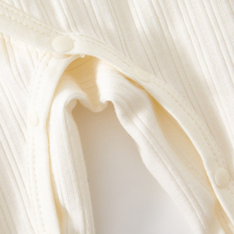 【BABY】北欧風フリルやわらかカバーオールSK102611