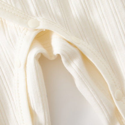 【BABY】北欧風フリルやわらかカバーオールSK102611