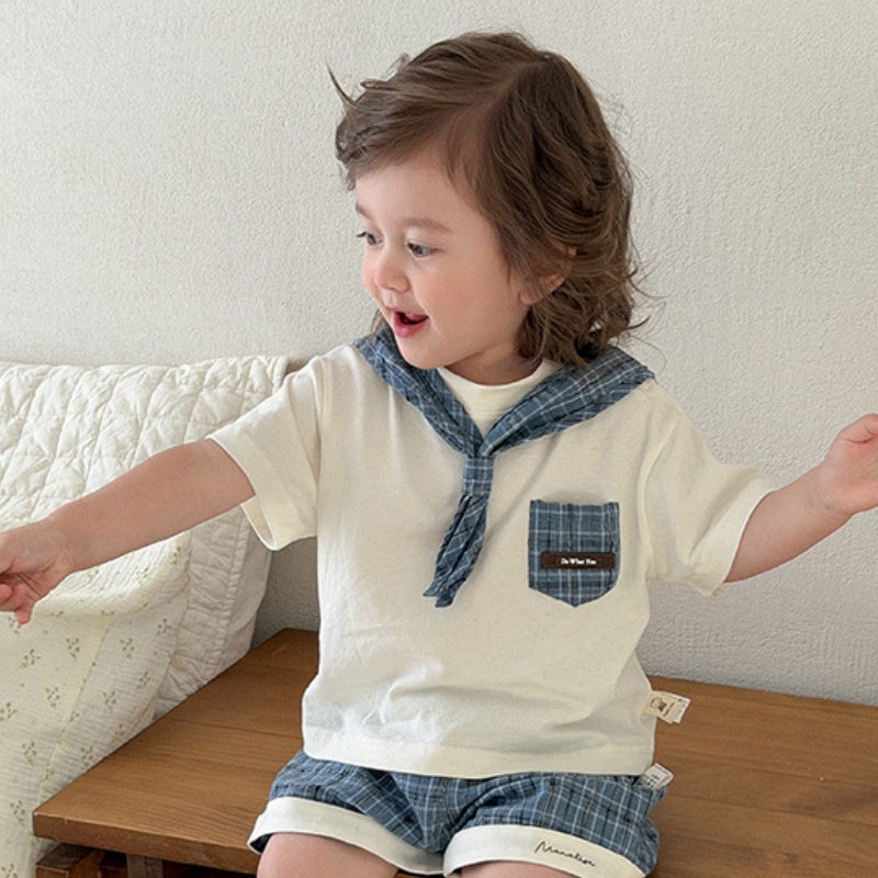 【BABY】夏新作学院風セットアップSK105321