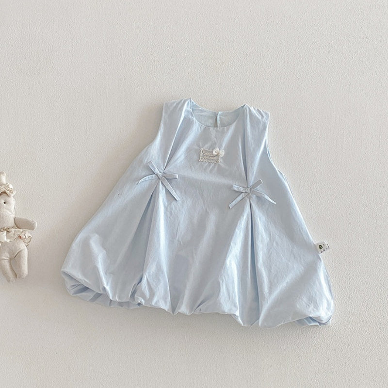 【BABY】夏新作蝶結びノースリーブワンピースSK104515