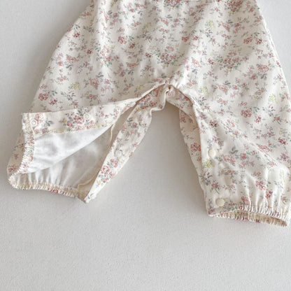 【BABY】花柄ポケットサロペット、トップスSK092532