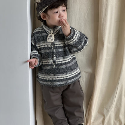 【BABY&KID】冬新作レトロボーダーニットSK103129