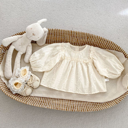 【BABY】花柄刺繍セットアップSK010205