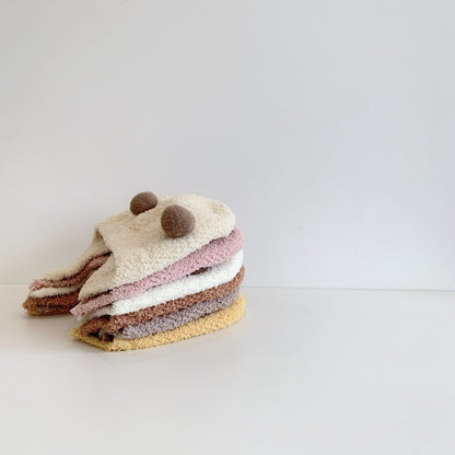 【HAT】ダブルポンポンニット帽子SK101623
