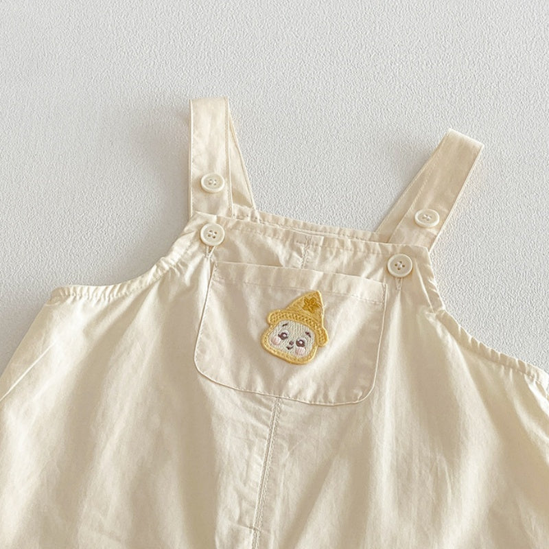 【BABY】夏新作シンプルカートゥーンサロペット、シャツ、ショートパンツSK104807