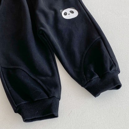 【BABY&KID】クルーネックパンダセットアップSK092705