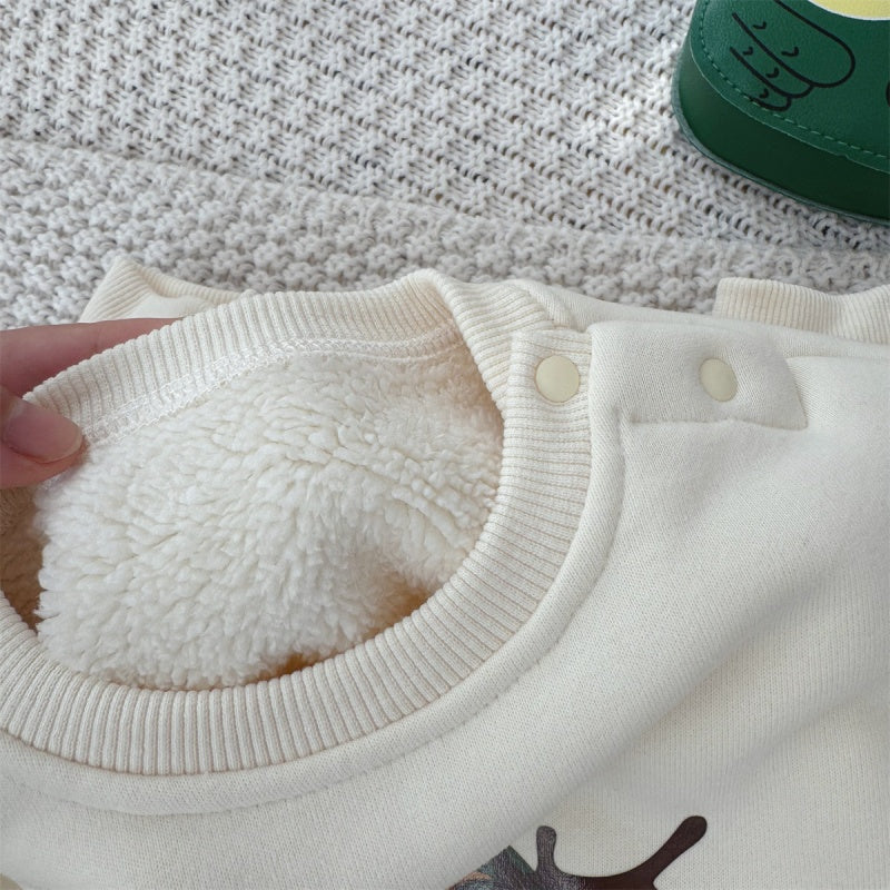 【BABY】クリスマス鹿カバーオールSK103201