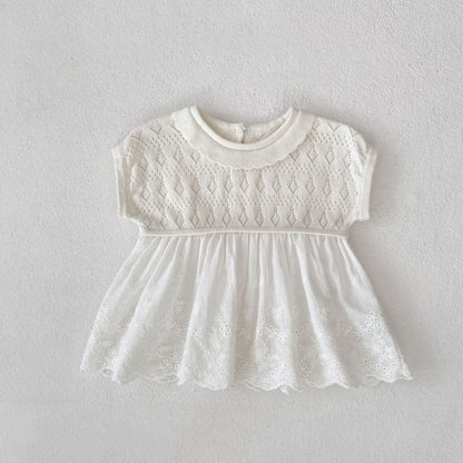 【BABY&KID】夏新作 ノースリーブニットトップスSK080107