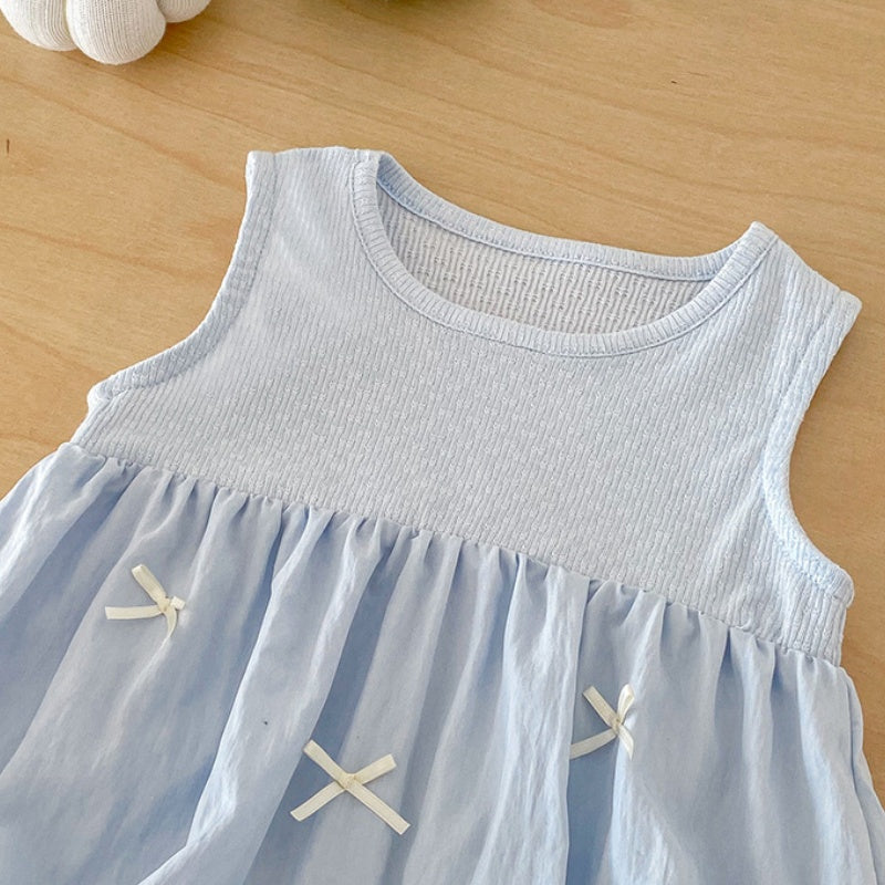 【BABY】ニットロンパース＆丸襟カーディガンSK103913