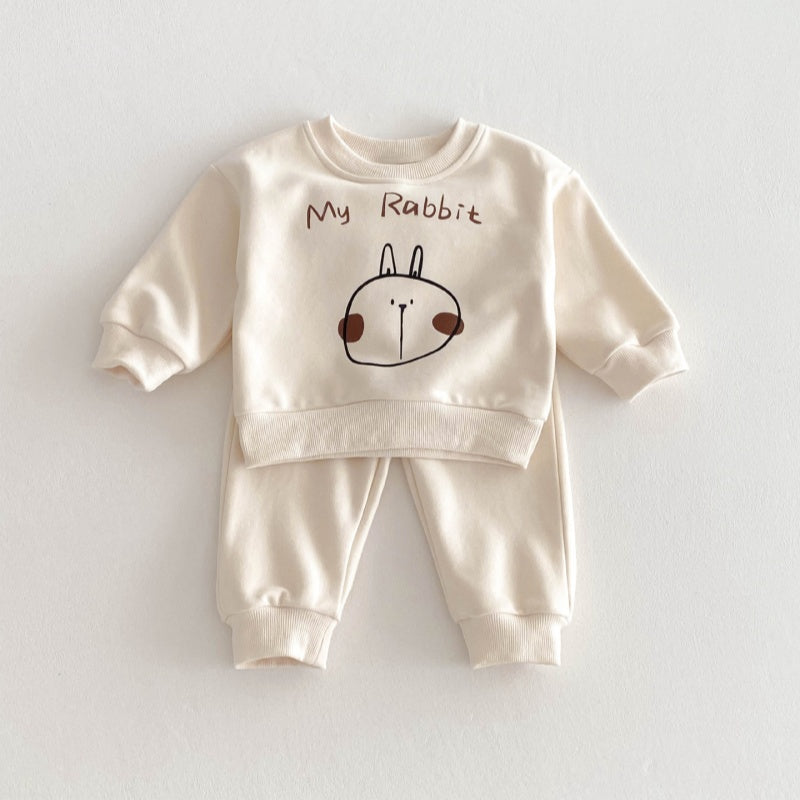 【BABY&KID】MY RABBIT可愛いセットアップSK032804