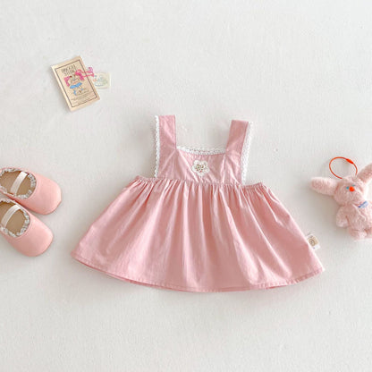 【BABY&KID】夏新作 無地キャミソール、花柄ショートパンツSK080614