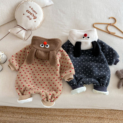 【BABY】シープボアフードカバーオールSK102911