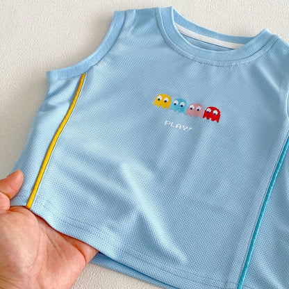 【BABY&KID】夏新作カートゥーンプリントセットアップSK105907