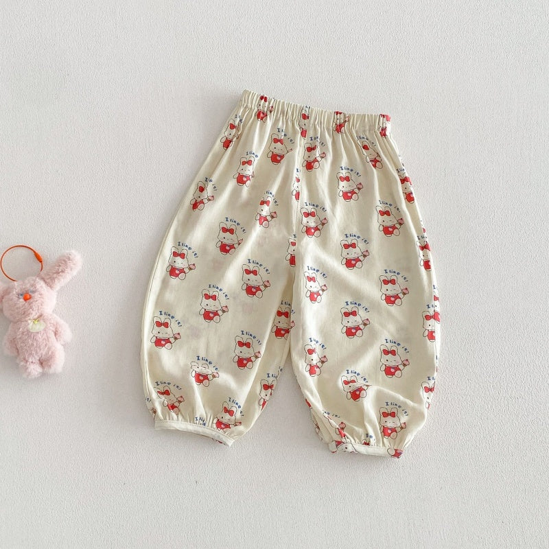 【BABY&KID】夏新作 カートゥーン総柄虫よけパンツSK105207