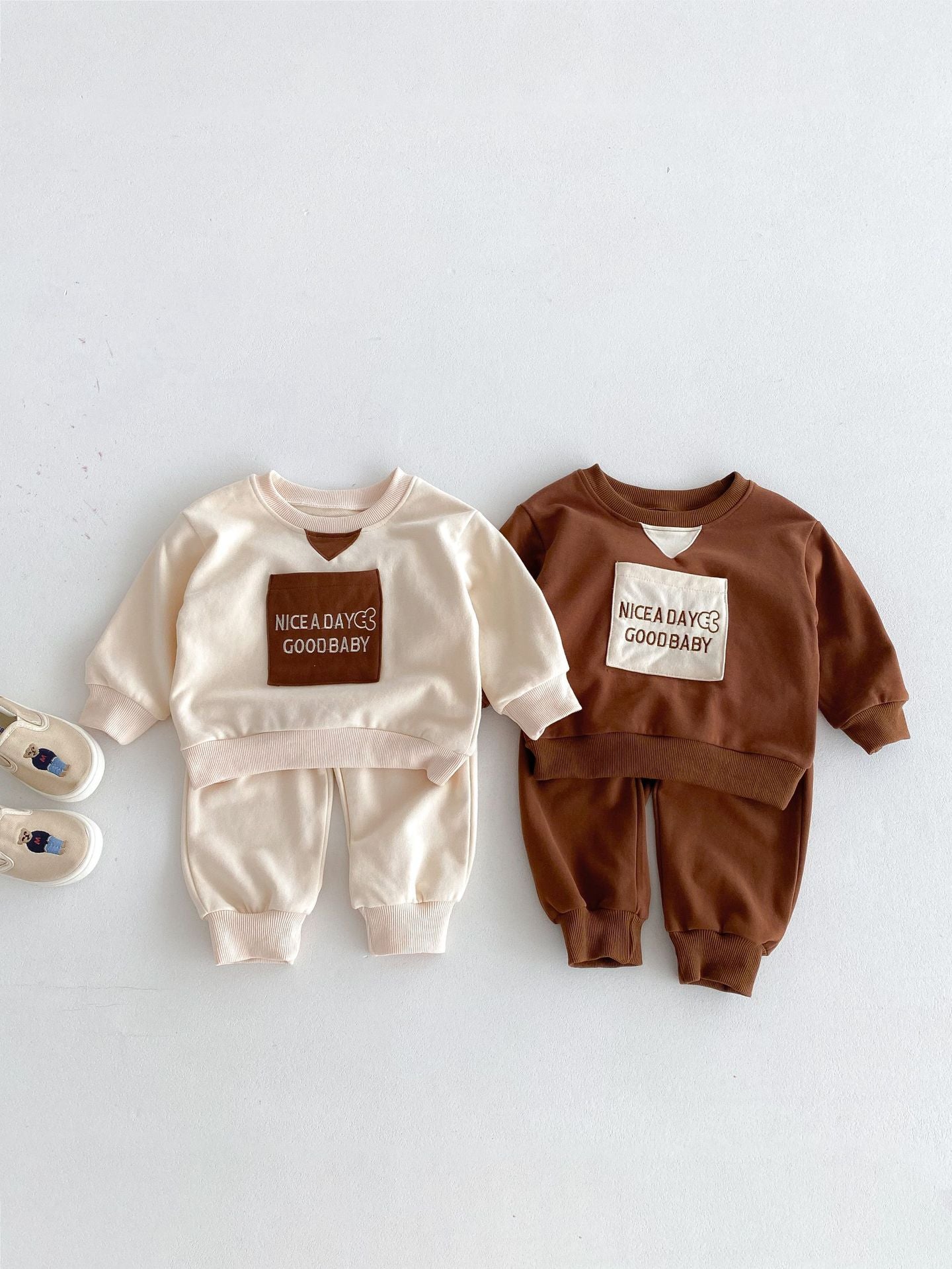 【BABY&KID】Nice day good babyセットアップSK060621