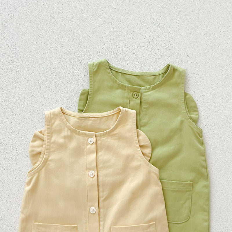 【BABY】ゾウサロペット、ボーダートップスSK100330