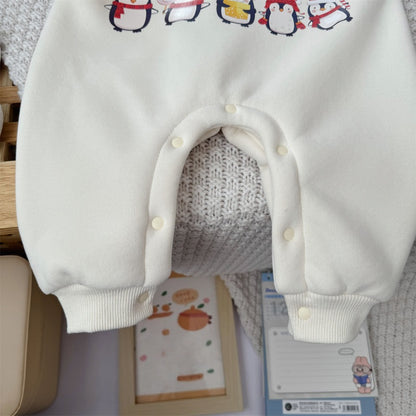 【BABY】クリスマスペンギンカバーオールSK103202