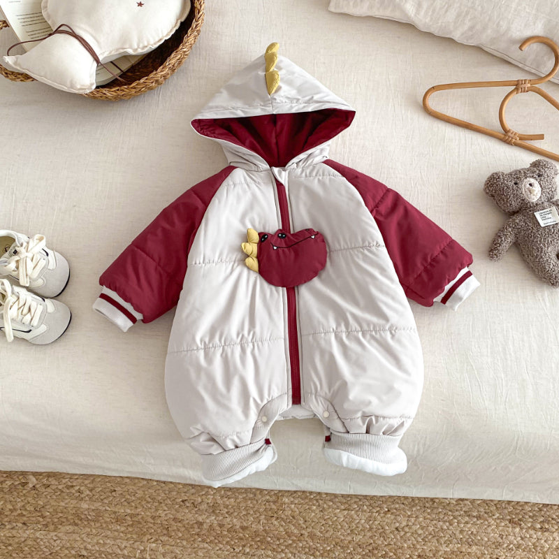 【BABY】韓国風切り替えカバーオールSK102931