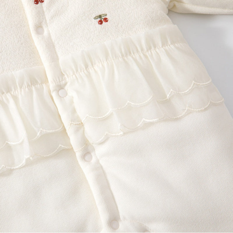 【BABY】Winter New Collection Round Collar Quilted Coverall SK108211