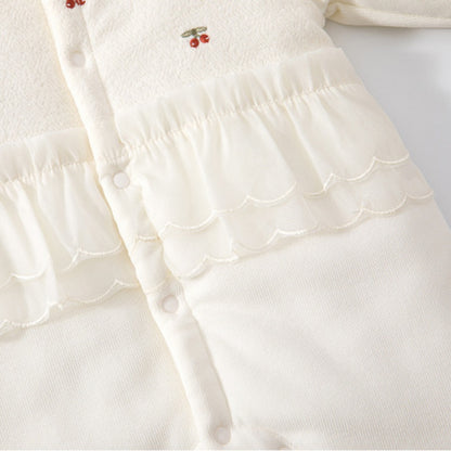 【BABY】Winter New Collection Round Collar Quilted Coverall SK108211