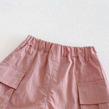 【BABY】夏新作ワークテイストセットアップSK104516