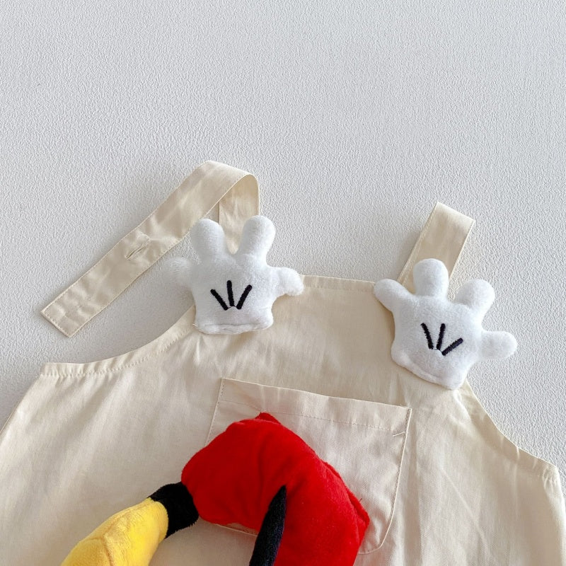 【BABY&KID】夏新作立体カートゥーンサロペットショートパンツ、総柄タンクトップSK105615