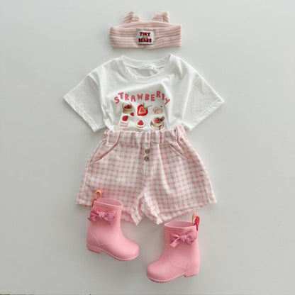 【オトク】【BABY】夏新作 プリントコットンロンパース、TシャツSK071804