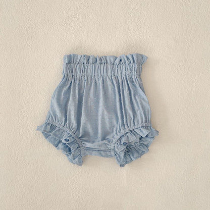 【BABY&KID】夏新作 レースフリル袖セットアップSK071923