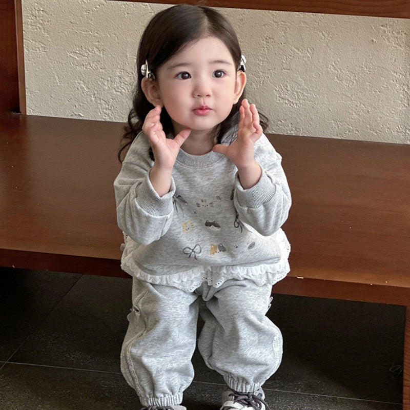 【BABY&KID】スウィート蝶結びセットアップSK107016