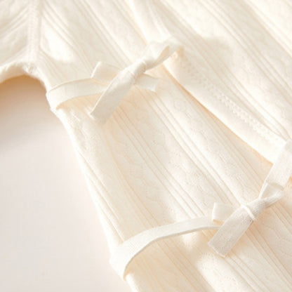 【BABY】北欧風くまワッペンカバーオールSK102606