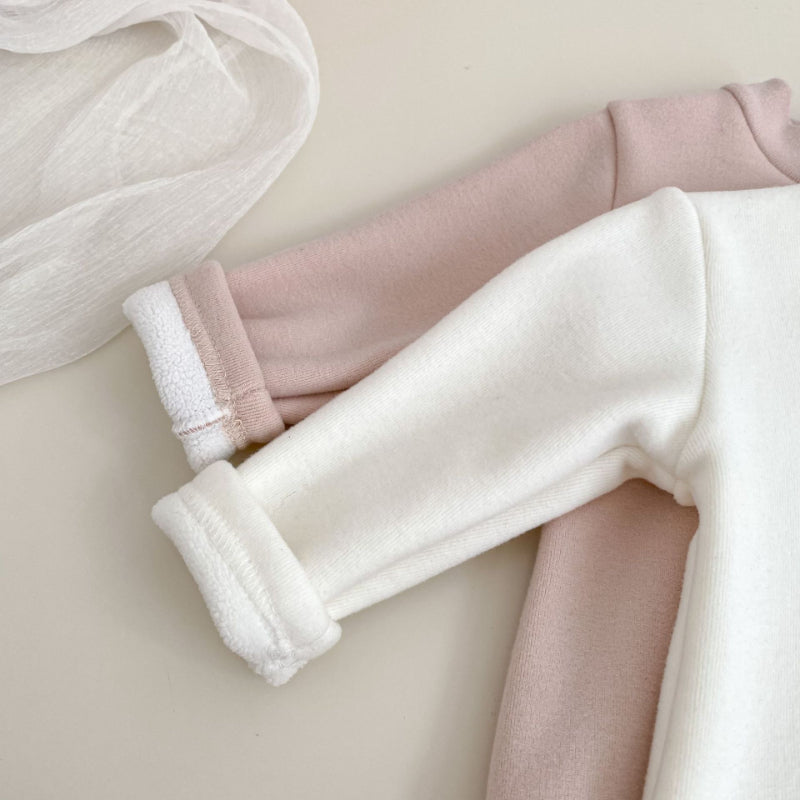 【BABY】冬新作蝶結び中綿カバーオールSK102703