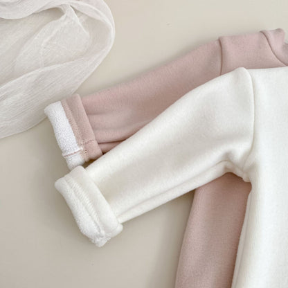 【BABY】冬新作蝶結び中綿カバーオールSK102703