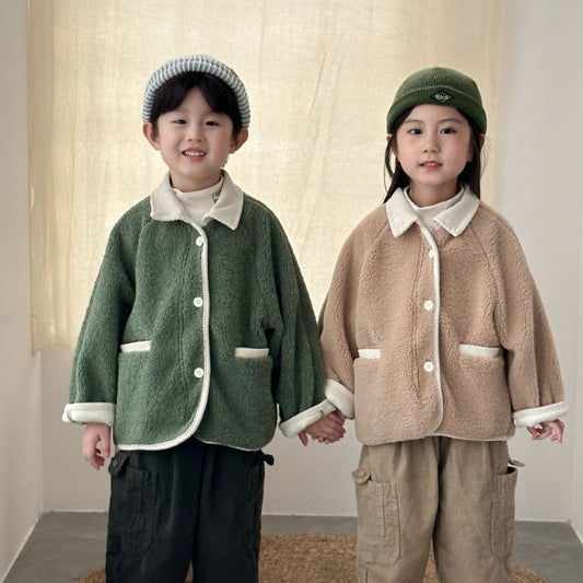 【BABY&KID】冬新作 シープボアアウターSK102028