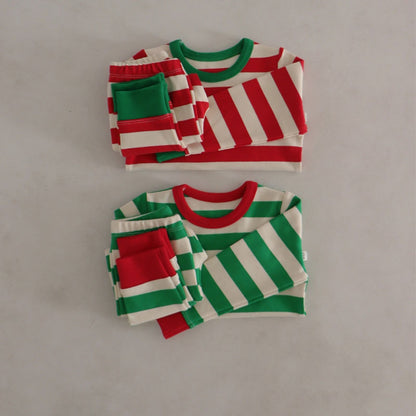 【BABY】ボーダーロンパースorTシャツ&レギンスSK101542