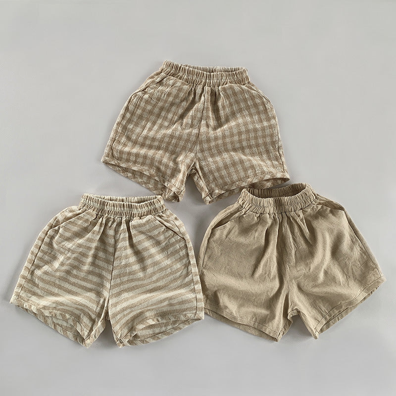 【BABY&KID】夏新作 コットンショートパンツSK080822