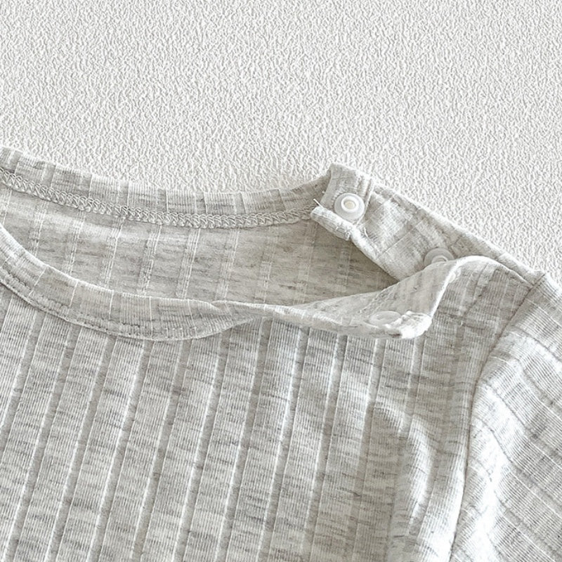 【BABY】夏新作カートゥーンサロペット＆TシャツSK104822