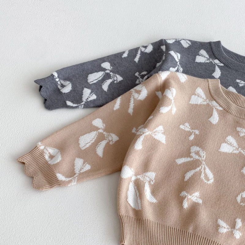 【BABY&KID】蝶結び柄セットアップSK100334