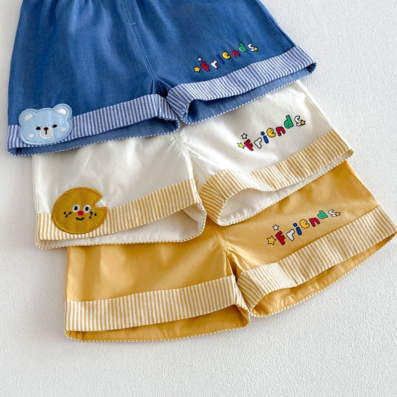 【BABY&KID】夏新作カートゥーンプリントショートパンツSK106118