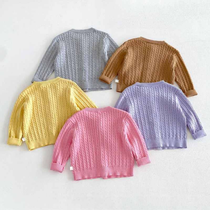【BABY&KID】ケーブルニットカーディガンSK107205