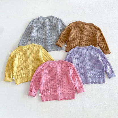 【BABY&KID】ケーブルニットカーディガンSK107205