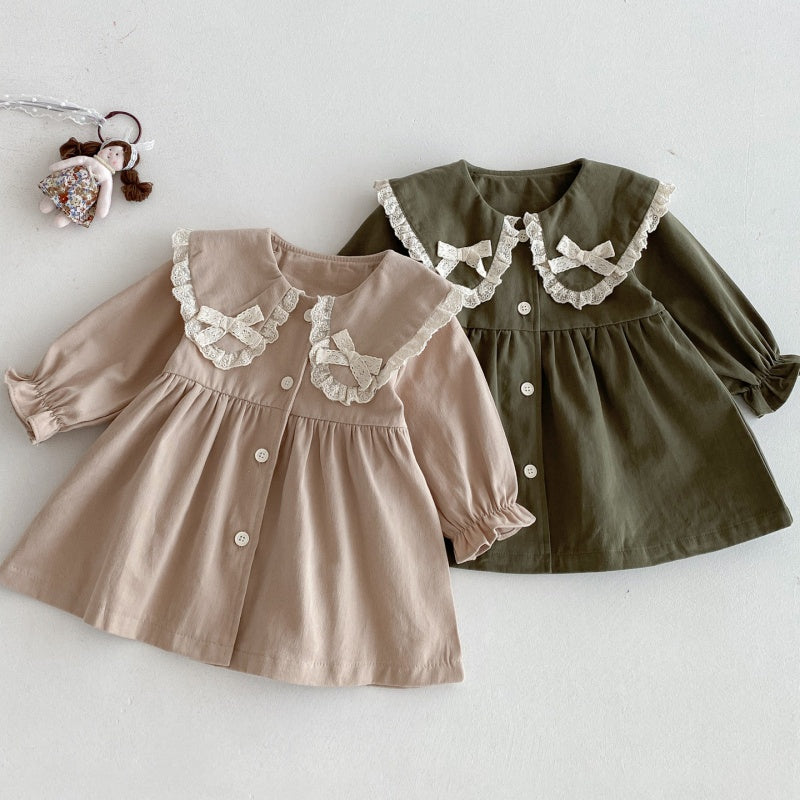 【BABY&KID】レトロドールカラー ワンピースSK092718