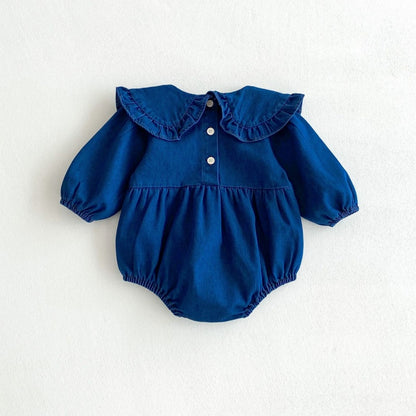 【BABY】デニムロンパース、ワンピースSK050806