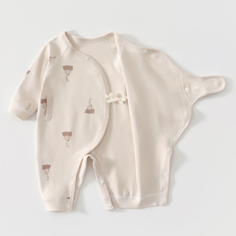 【BABY】北欧風アニマル柄カバーオールSK102602