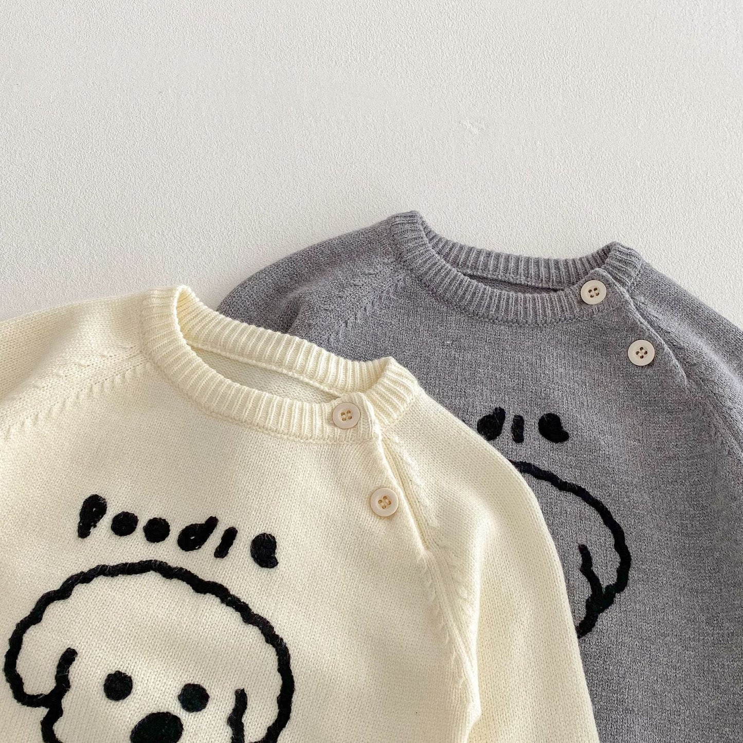 【BABY&KID】ペット柄可愛いセーターSK030718