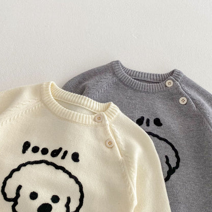 【BABY&KID】ペット柄可愛いセーターSK030718