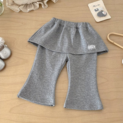 【BABY】レイヤード風フレアパンツSK103701